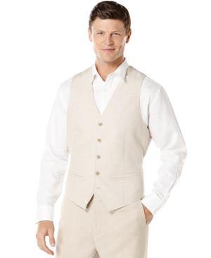 Cubavera Solid Linen-blend Vest