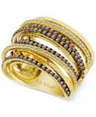 Le Vian Red Carpet Diamond Weave Statement Ring (1-3/4 Ct. T.w.) In 14k Gold