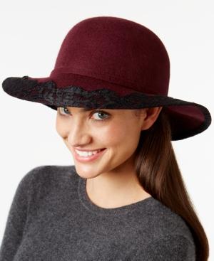 Bcbgeneration Lace Trimmed Floppy Hat