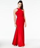 As U Wish Juniors' Halter Gown, A Macy's Exclusive Style