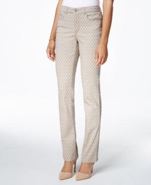 Charter Club Lexington Printed Straight-leg Jeans, Only At Macy's