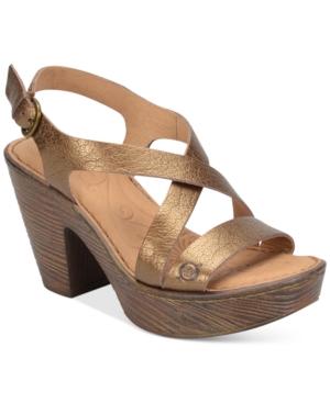 Born Tomar Strappy Sandals Women's Shoes