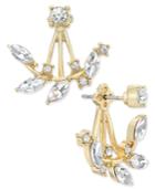 Inc International Concepts Gold-tone Vine-inspired Crystal Stud Earring Jacket Earrings, Only At Macy's