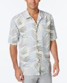 Tommy Bahama Men's La Palmera Palm-print Short-sleeve Silk Shirt