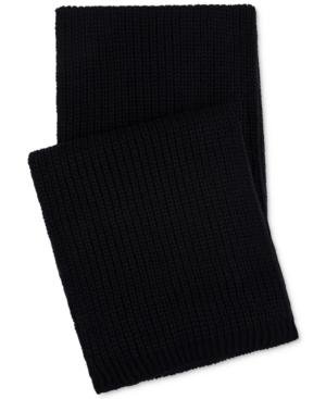 Tommy Hilfiger Men's Chunky Rib-stitch Scarf