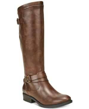 Bare Traps Yalina Wide-calf Riding Boots, Created For Macy's Women's Shoes