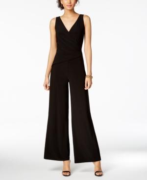 Nine West Surplice Stretch Jumpsuit