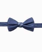 Ryan Seacrest Distinction Men's Reversible Stripe/neat Two Side To-tie Silk Bow Tie, Created For Macy's