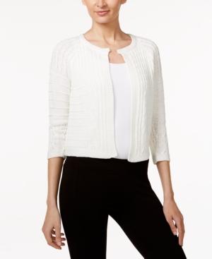 Calvin Klein Cable-knit Shrug Cardigan