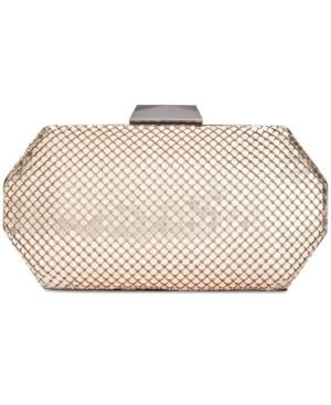 Inc International Concepts Mesh Geo Small Clutch, Created For Macy's