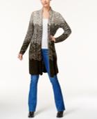 Style & Co Ombre Duster Cardigan, Created For Macy's