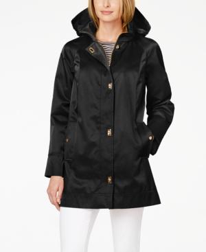 Jones New York Hooded Turn-lock Coat