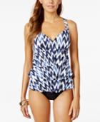 Swim Solutions Tankini-look One-piece Swimsuit Women's Swimsuit