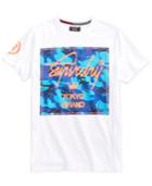 Superdry Men's City Brand Camo Graphic-print Logo Cotton T-shirt