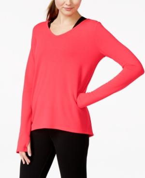 Jessica Simpson The Warm Up Draped Surplice T-back Top, Only At Macy's