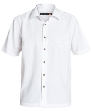 Quiksilver Waterman Men's Tahiti Palms Short-sleeve Shirt