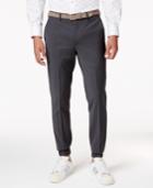 Bar Iii Men's Extra-slim Fit Stretch Wrinkle-resistant Charcoal Jogger Suit Pants, Created For Macy's