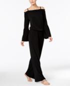 Inc International Concepts Off-the-shoulder Jumpsuit, Only At Macy's