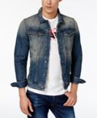 G-star Raw Men's Slim-fit Vintage Denim Jacket