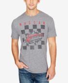 Lucky Brand Men's Nascar Checker Burst Graphic-print Cotton T-shirt
