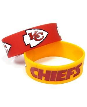 Aminco Kansas City Chiefs 2-pack Wide Bracelets