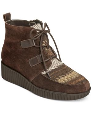 Aerosoles Umpire Wedge Booties Women's Shoes