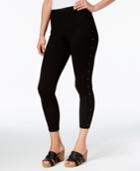 Style & Co Petite Studded Pull-on Pants, Created For Macy's