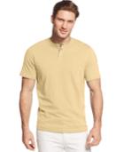 Tasso Elba Short-sleeve Henley Shirt, Only At Macy's