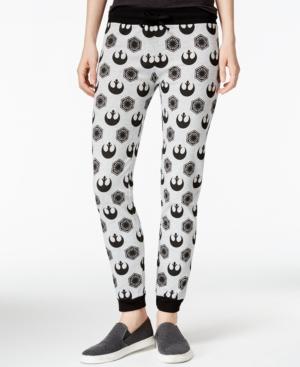 Juniors' Star Wars Logo-print Jogger Pants From Mighty Fine