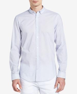 Calvin Klein Men's Classic-fit Graphic-print Shirt