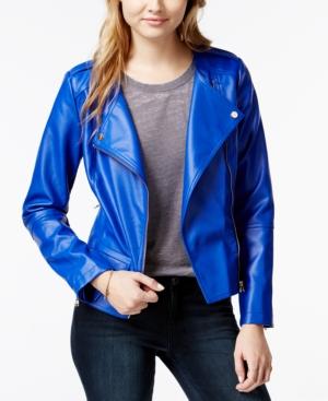 Xoxo Juniors' Zipper-trim Faux-leather Moto Jacket