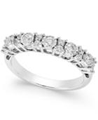 Trumiracle Diamond Anniversary Band (1/2 Ct. T.w.) In 14k White Gold
