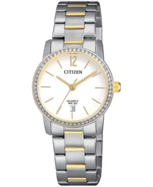 Citizen Women's Quartz Two-tone Stainless Steel Bracelet Watch 27mm