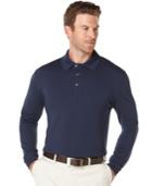 Pga Tour Performance Long-sleeve Golf Polo