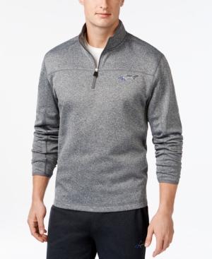 Greg Norman For Tasso Elba Quarter-zip Mock-neck Sweater, Only At Macy's