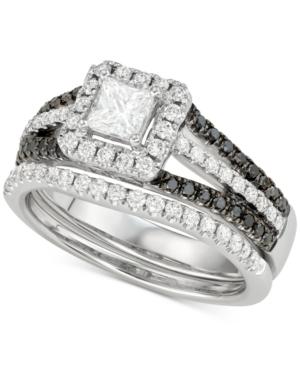 Diamond Princess Bridal Set (1-1/10 Ct. T.w.) In 14k White Gold