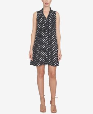 Cece Tie-neck Shift Dress