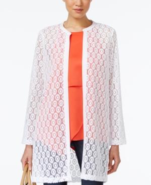 Alfani Lace Duster Cardigan, Only At Macy's