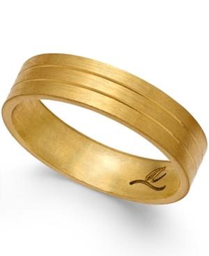 Three-row Wedding Band In 18k Gold