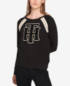 Tommy Hilfiger Logo-patch Sweatshirt, Created For Macy's