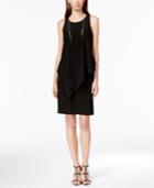 Style & Co. Sheath Dress With Attached Necklace, Only St Macy's