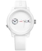 Tommy Hilfiger Men's Cool Sport White Silicone Strap Watch 42mm 1791324