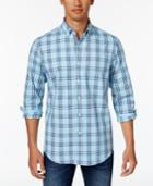 Club Room Men's Pierre Plaid Cotton Shirt, Only At Macy's