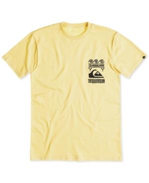 Quiksilver Men's Wallstreet Graphic-print Logo T-shirt