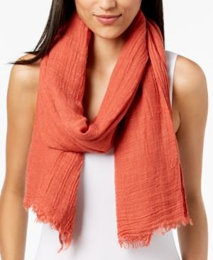 Steve Madden Solid Crinkle Scarf