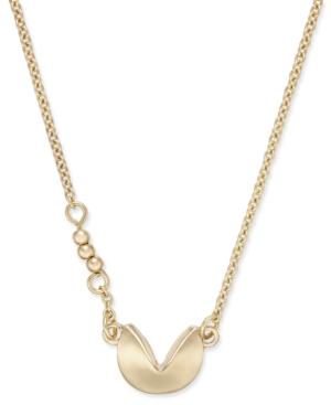 Inspired Life Fortune Cookie Pendant Necklace