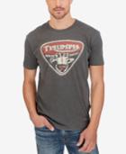 Lucky Brand Men's Triumph Twin Jet Motorcycle T-shirt