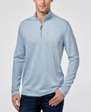 Tasso Elba Men's Quarter Zip-up Pullover, Created For Macy's