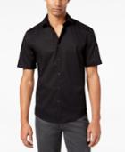 Alfani Men's Warren No Pocket Short Sleeve Shirt, Created For Macy's