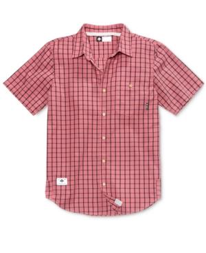 Lrg Men's Harbor Check Cotton Pocket Shirt